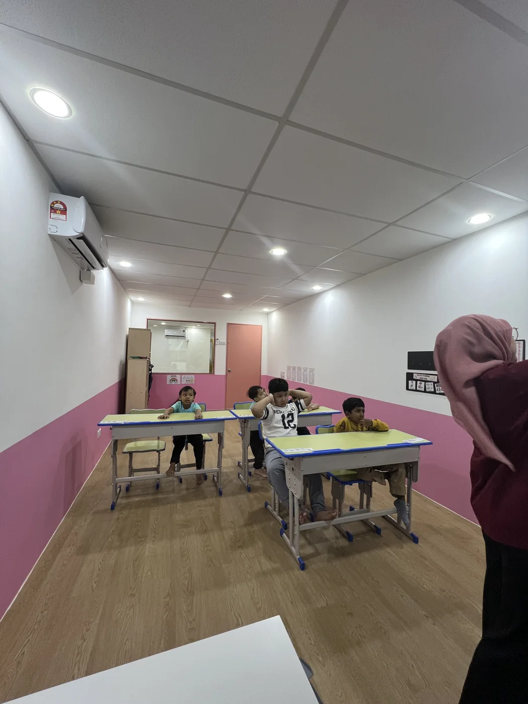 A wider view of a KSS small-group learning room