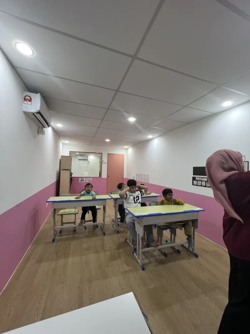 A wider view of a KSS small-group learning room